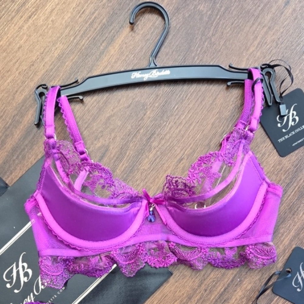 HONEY BIRDETTE Madison amethyst purple 32B bra
